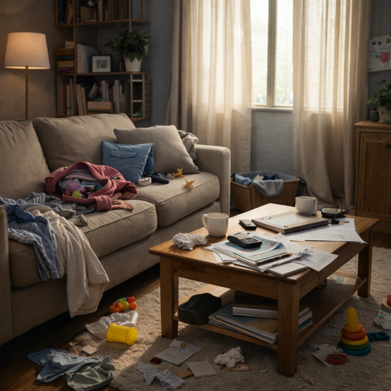 Intentar tener la casa bien… y rendirte a mitad