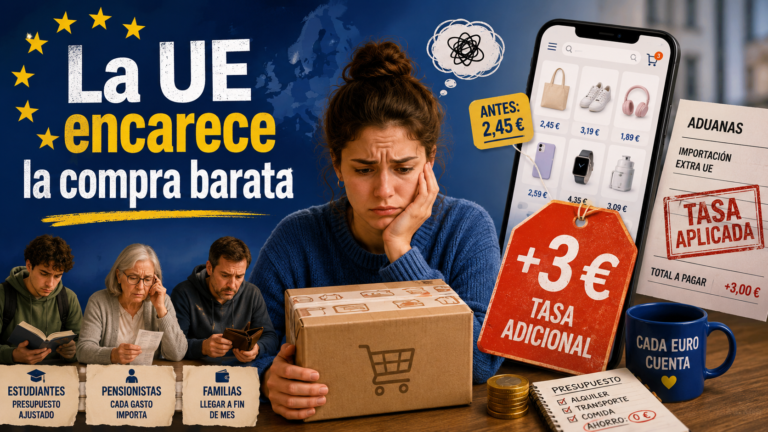 La tasa anti-Temu: cuando “proteger al comercio” acaba castigando al comprador con menos dinero